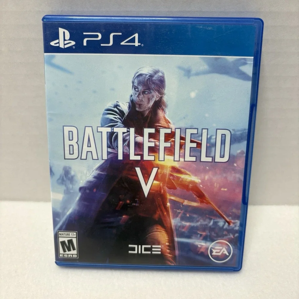 PS4 Game Lot of 5 - Call of Duty Black Ops, Far Cry 5, Battlefield V & 4